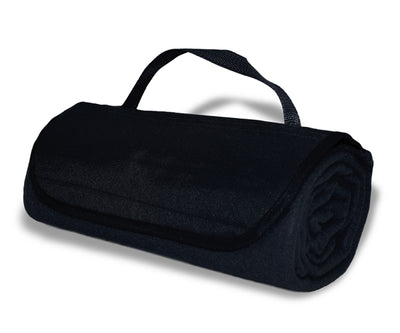 Custom Embroidered Fleece Roll-Up Banket