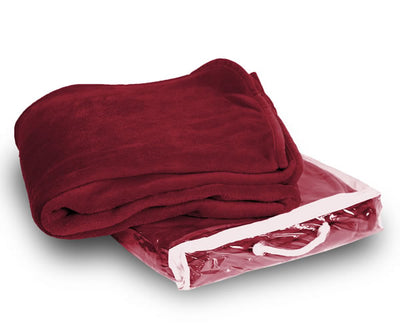 Custom Embroidered Micro Plush Blankets