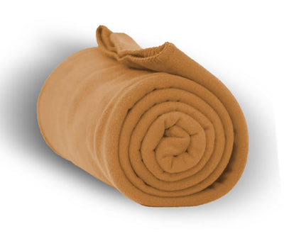 Custom Embroidered Fleece Throw Blanket