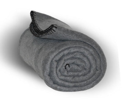 Custom Embroidered Fleece Throw Blanket