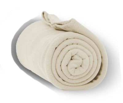 Custom Embroidered Fleece Throw Blanket