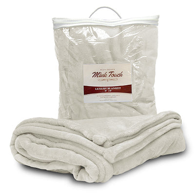 Custom Embroidered Oversized Minky Touch Blanket