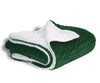 Custom Embroidered Mink Sherpa Blanket