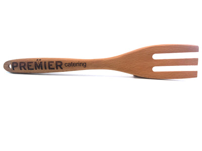 Custom Laser Engraved Wooden Forks QUAL1050