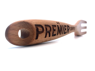 Custom Laser Engraved Wooden Forks QUAL1050