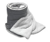 Custom Embroidered Oversize Mink Sherpa Blanket