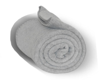 Custom Embroidered Fleece Throw Blanket