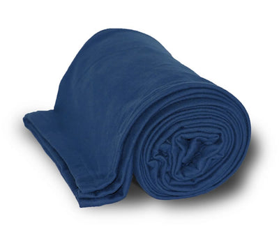 Custom Embroidered Jersey Blankets