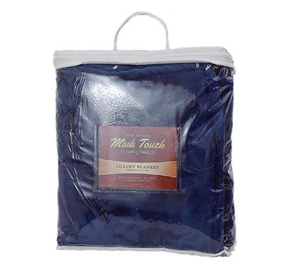 Custom Embroidered Oversized Minky Touch Blanket