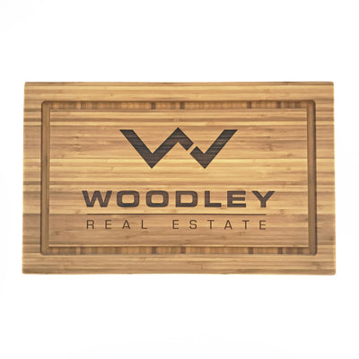 Custom 11x17 Bamboo Cutting Board with Juice Groove QUAL1157