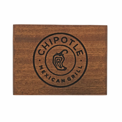 Personalized Laser Engraved Mahogany 6x8 Cutting Boards QUAL1025