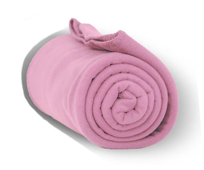 Custom Embroidered Fleece Throw Blanket