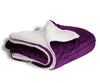 Custom Embroidered Mink Sherpa Blanket
