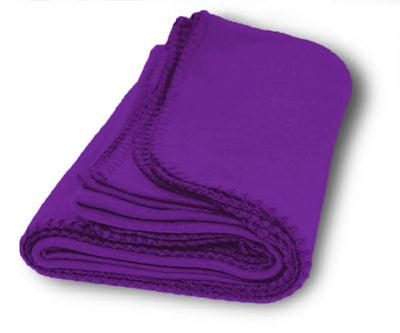 Custom Embroidered Promo Fleece Blankets