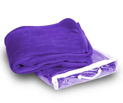 Custom Embroidered Micro Plush Blankets