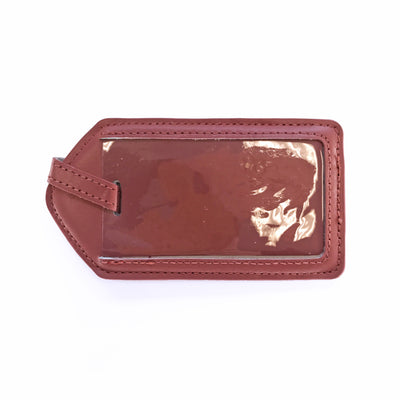 Genuine Leather Luggage Tag Cases
