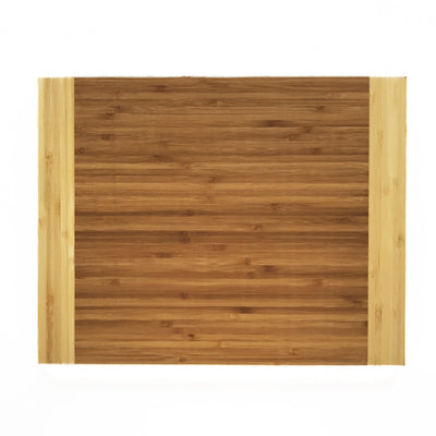 Custom Engraved 11x14 Square Two Tone Bamboo Cutting Board QUAL1038