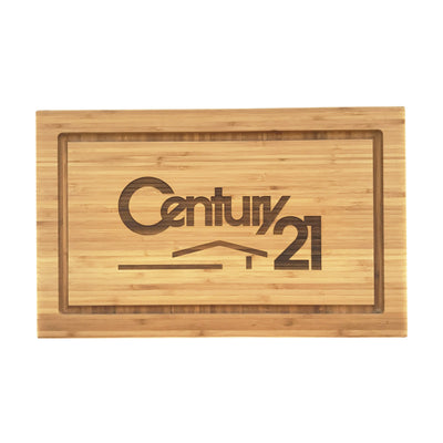 Custom 11x17 Bamboo Cutting Board with Juice Groove QUAL1157