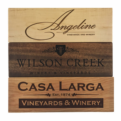 Custom High End laser Engraved Wooden Plaques