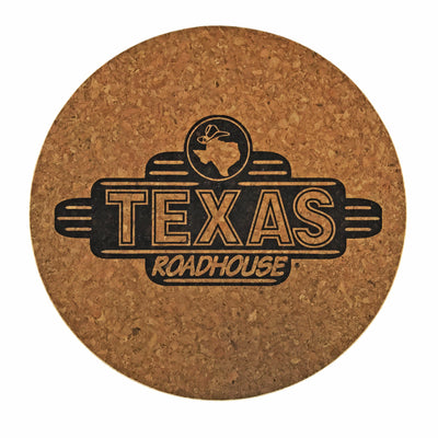 Custom Laser Engraved Jumbo Cork Trivets QUAL1153