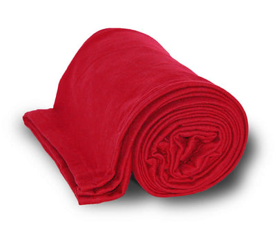 Custom Embroidered Jersey Blankets