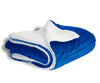 Custom Embroidered Mink Sherpa Blanket