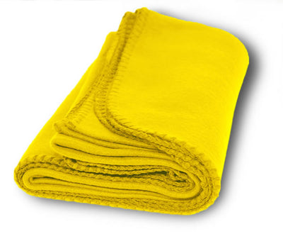 Custom Embroidered Promo Fleece Blankets