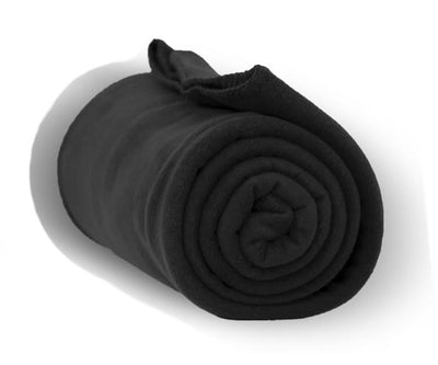 Custom Embroidered Fleece Throw Blanket