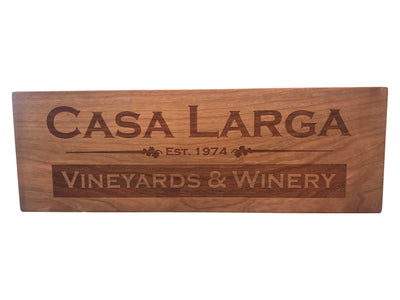 Custom High End laser Engraved Wooden Plaques